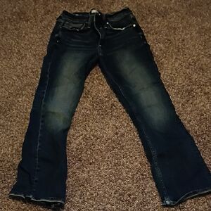 Vigoss Dark Blue Straight Leg Jeans